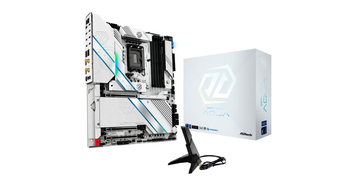 ASRock Z890 Taichi AQUA, Mainboard schwarz