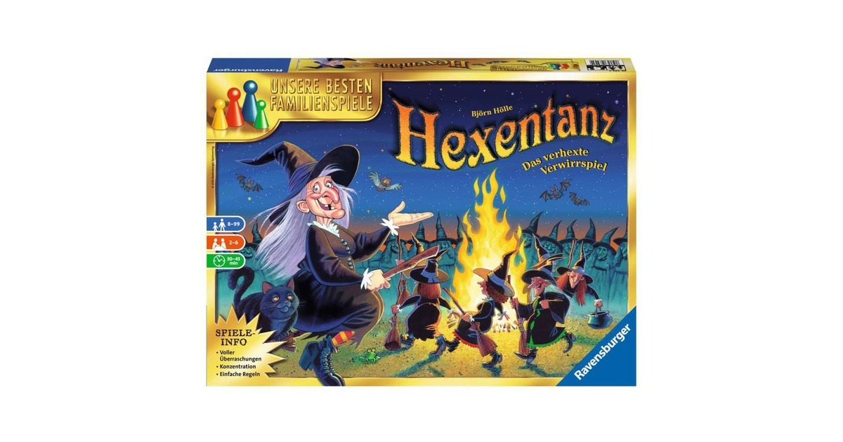 Ravensburger Hexentanz: Gioco Da Tavolo In Tedesco Per 2-6 Giocatori, Dagli 8 Anni - 4