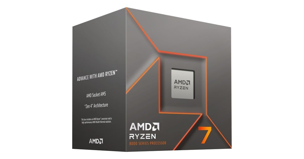 AMD Ryzen™ 7 8700F, Prozessor Boxed-Version