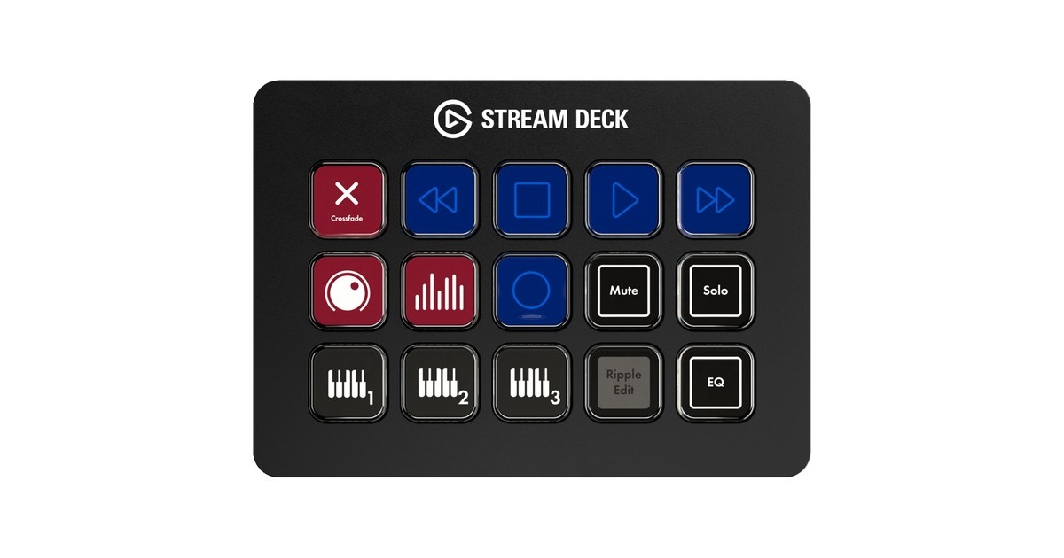 Elgato Stream Deck MK.2, Keypad schwarz