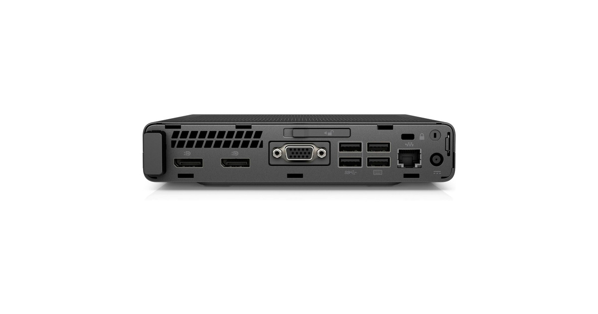 HP EliteDesk 800 G5 MP Generalüberholt, Mini-PC schwarz/silber