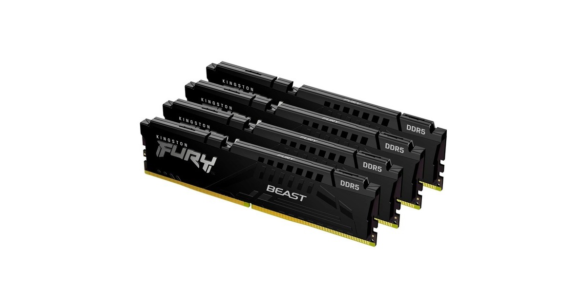 Kingston FURY DIMM 128 GB DDR5-5200 (4x 32 GB) Quad-Kit