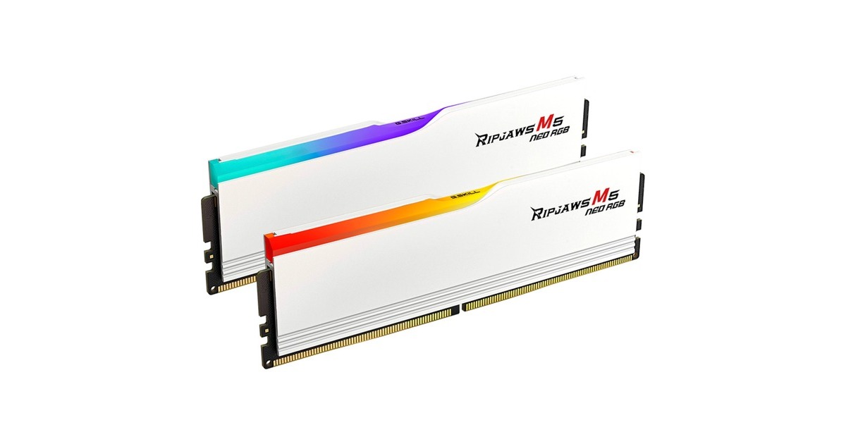 Kit Mémoire RAM G.Skill Aegis 32 Go (2x16 Go) DDR5-6000 MHz CL36 - Pour PC Gaming Et Performance