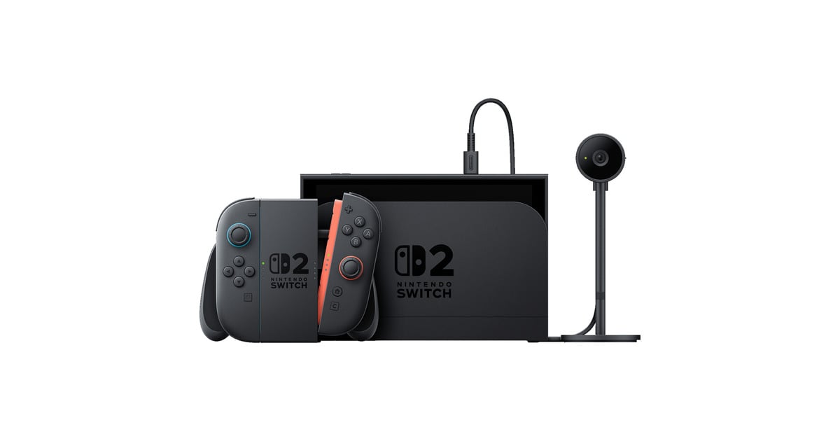Nintendo Switch 2-Kamera, Webcam schwarz