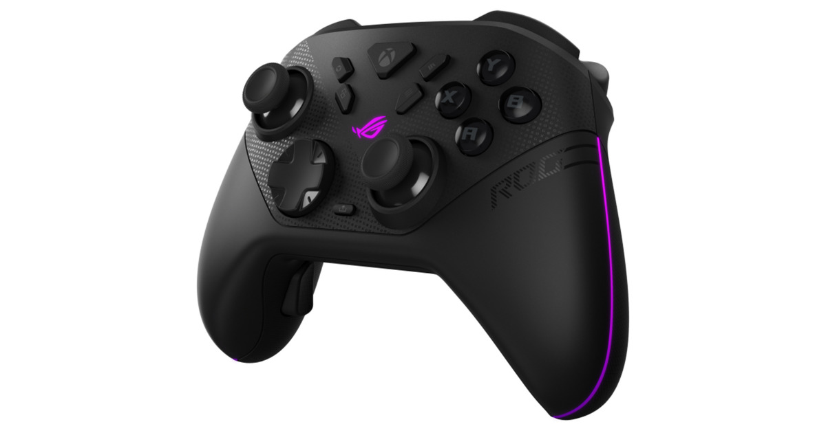 Xbox Gamepad R2 ASUS ROG Raikiri II Xbox Wireless, Gamepad schwarz, für PC & Xbox