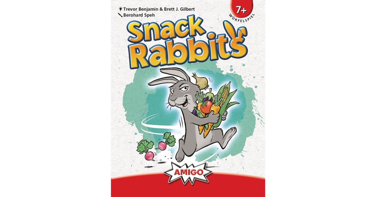Amigo Snack Rabbits 2-4giocatori 7+ - acquista su
