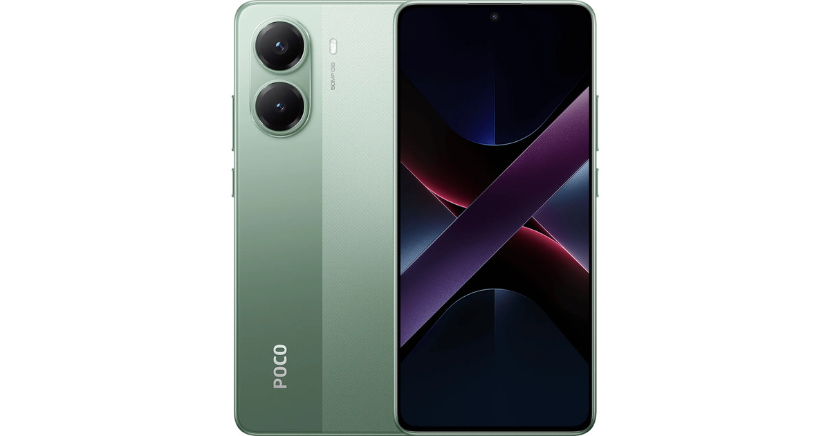 Xiaomi POCO X7 Pro 256GB, Handy Green, HyperOS, 12 GB