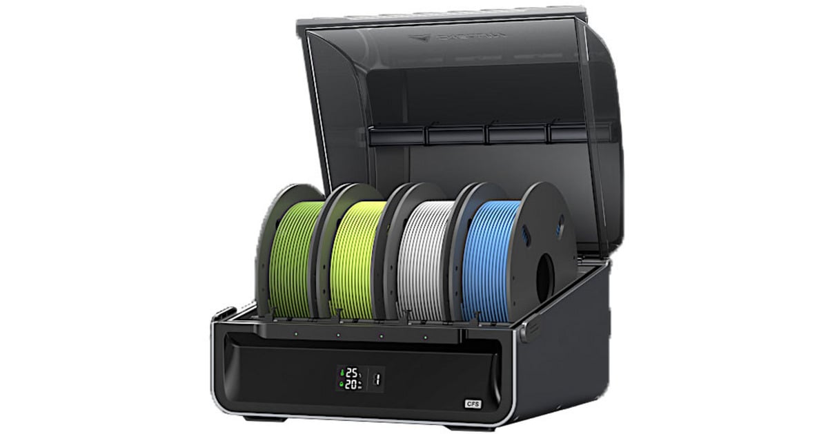 Creality CFS Multicolor System Box, 3D-Filament-System grau