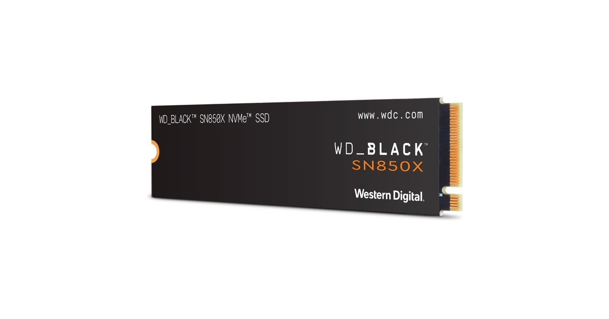 WD Black SN850X NVMe SSD 1 TB schwarz, PCIe 4.0 x4, NVMe, M.2 2280