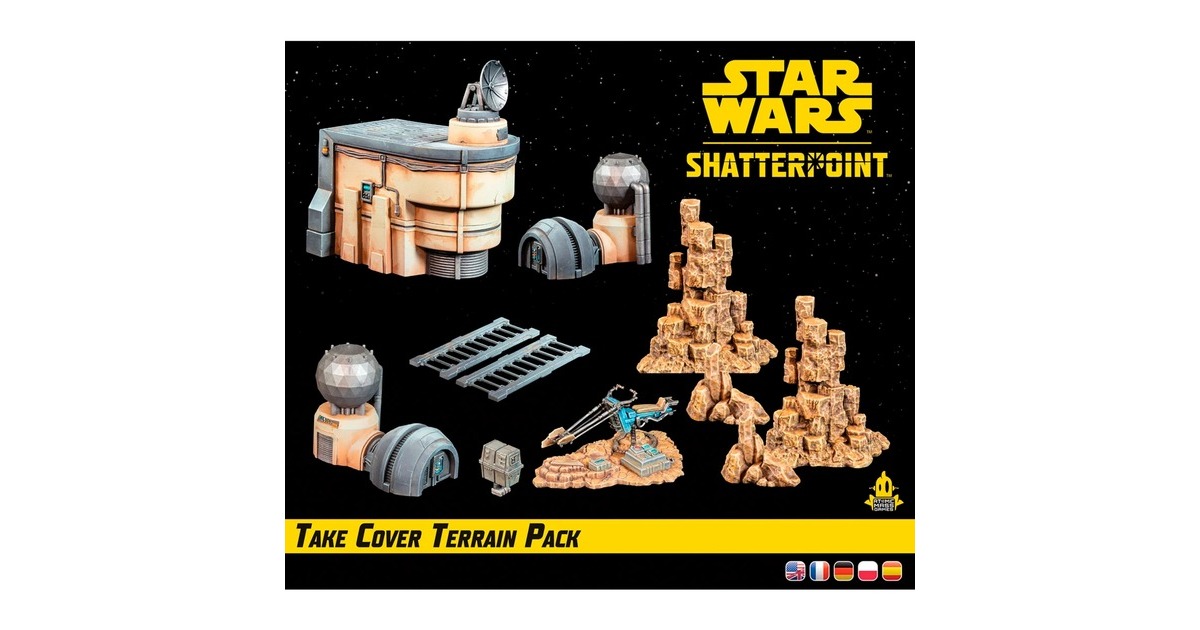 Asmodee – Star Wars X-Wing Pack Extension Esclave 1 – Miniature & Cartes – Jeu De Combat Spatial – 45 Min