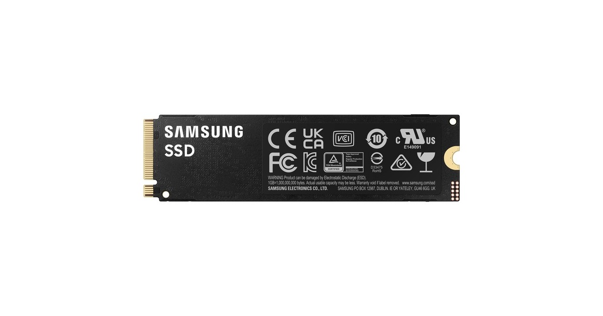 サムスン m.2 SSD 990 PRO 2TB Samsung 990 PRO 2 TB, SSD PCIe 4.0 x4, NVMe 2, M.2 2280, intern