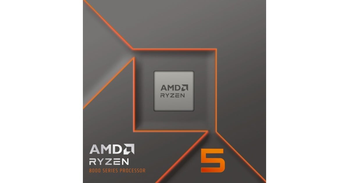 CPU Ryzen 5 8400F AM5 AMD Ryzen™ 5 8400F, Prozessor Boxed-Version