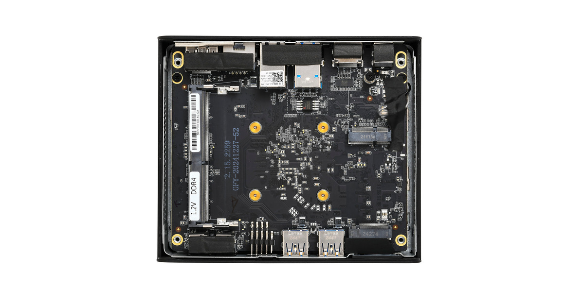 Xpc Powder Shuttle XPC nano NE10N, Barebone schwarz, ohne Betriebssystem