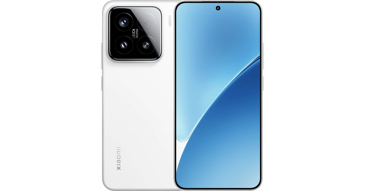 Xiaomi 15 512GB, Handy White, HyperOS, 12 GB
