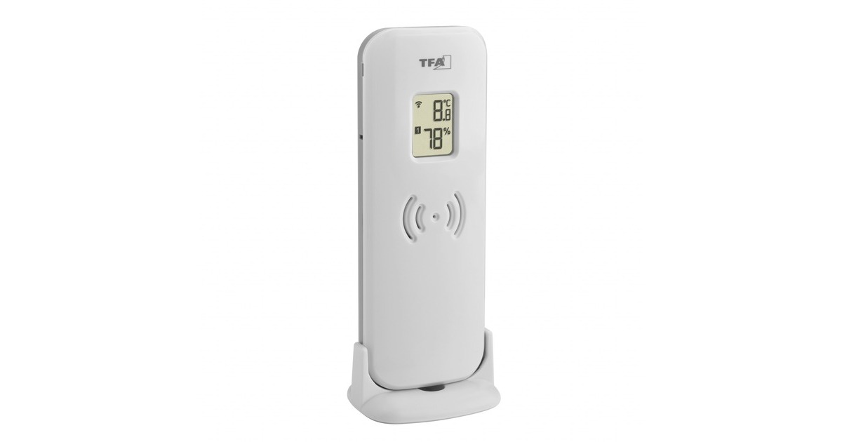 Digitales Innen- und Aussen-Thermometer mit Uhrzeit und LCD-Display - Ihr  Elektronik-Versand in der Schweiz