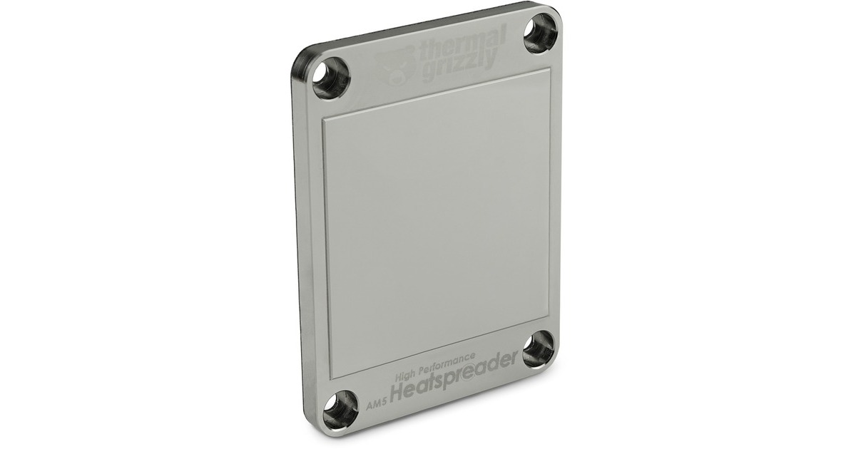 Thermal Grizzly High Performance Heatspreader AM5, Kühlkörper silber
