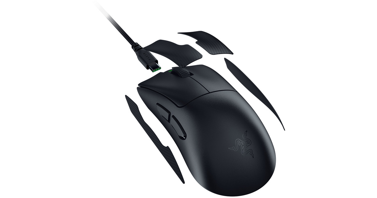Razer Deathadder V4 Pro, Gaming-Maus schwarz
