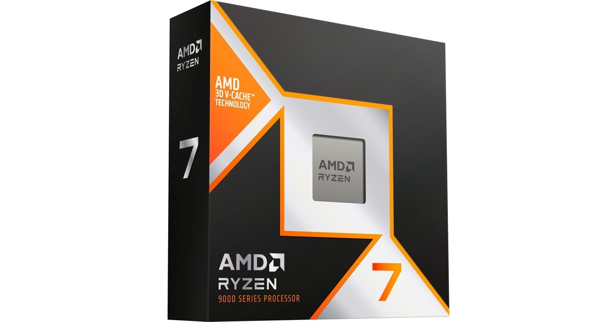 AMD Ryzen™ 7 9800X3D, Prozessor Boxed-Version