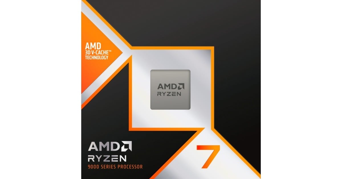 AMD Ryzen™ 7 9800X3D, Prozessor Boxed-Version