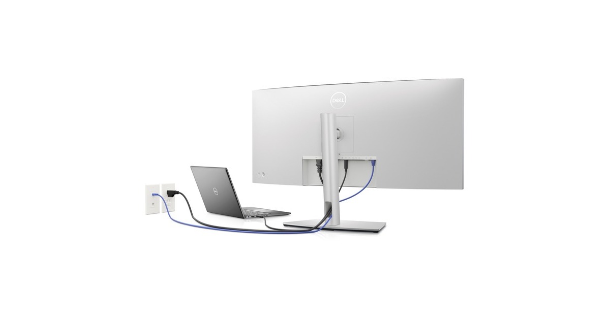 Dell U3423WE, LED-Monitor 87 cm (34 Zoll), silber/schwarz, WQHD