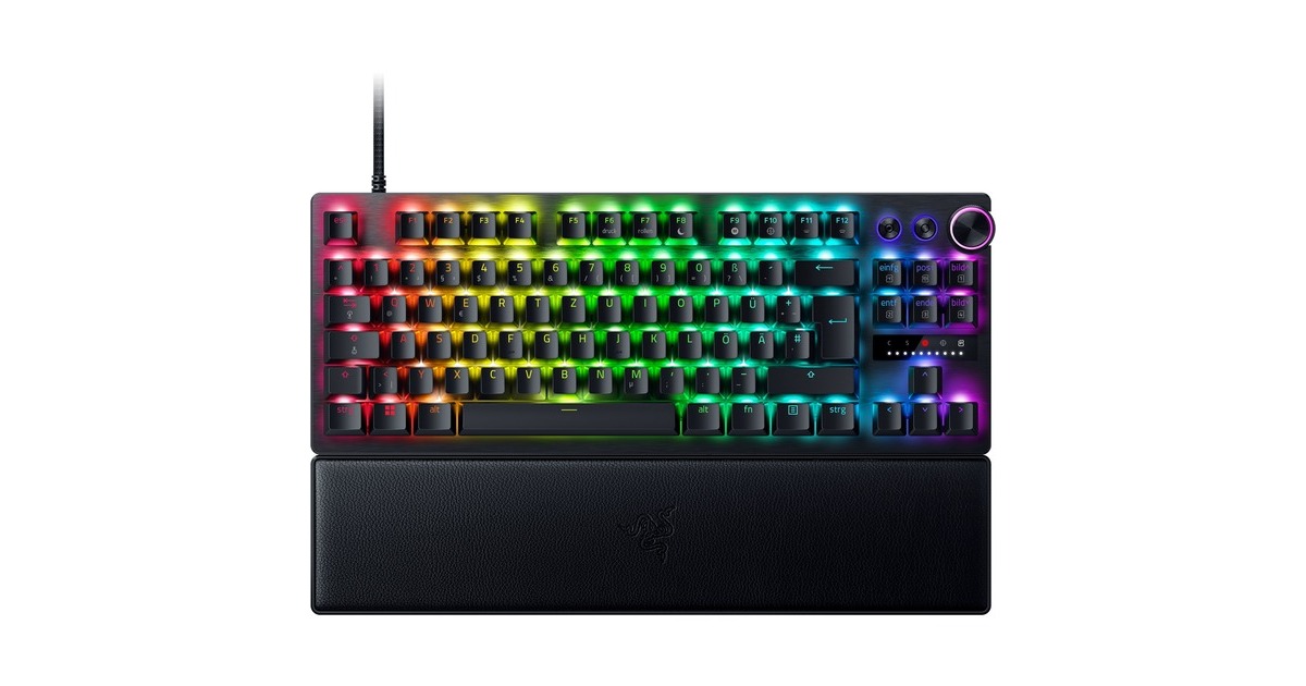 Razer Huntsman V3 Pro TKL, Gaming-Tastatur schwarz, DE Razer Huntsman V3 Pro TKL, Gaming-Tastatur schwarz, DE