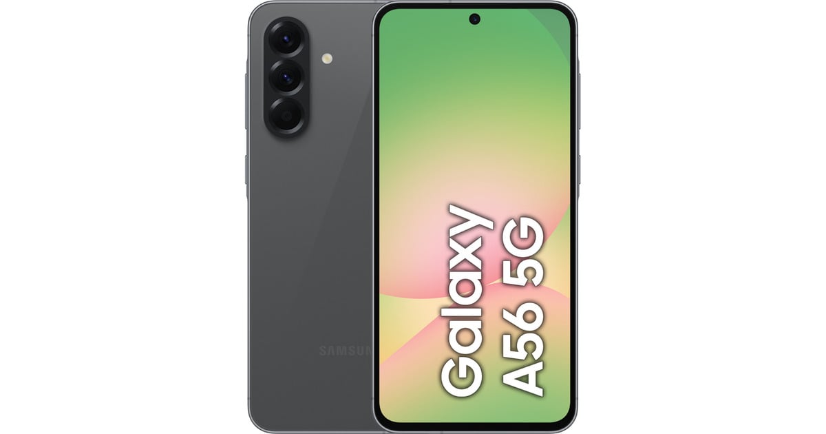 Samsung Galaxy A56 5G 256GB, Handy Awesome Graphite, Android 15, 8 GB
