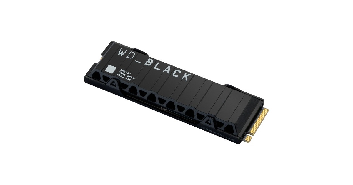 WD Black SN850X NVMe SSD 2 TB schwarz, PCIe 4.0 x4, NVMe, M.2 2280
