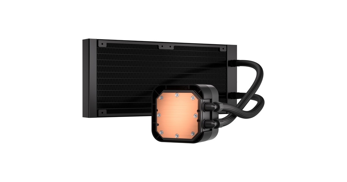 Corsair Wasserkühlung iCUE H100i Elite LCD XT Schwarz