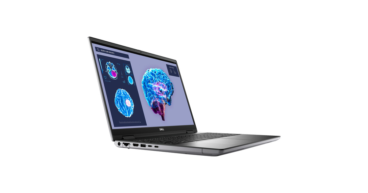 Dell Precision 7680-MVHK0, Notebook grau, Intel® Core™ i9-13950HX