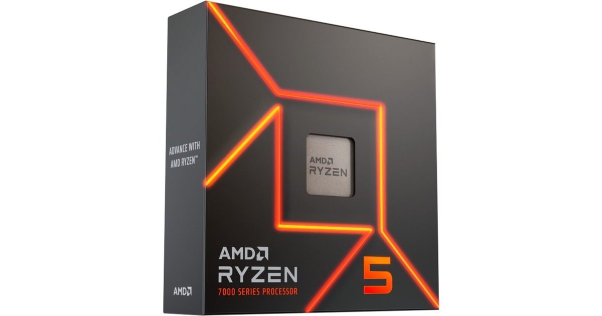 AMD Ryzen™ 5 7600X, Prozessor Boxed-Version