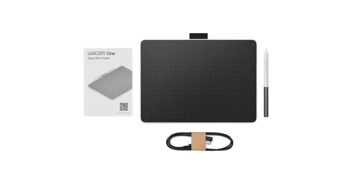 Original Wacom ACK44207Z Eingabestift-Halter Für Grafiktabletts – Schwarz, Robust