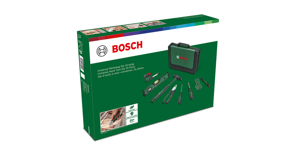 Bosch SB0010 Meißelspatenset 10-teilig - Für Präzises Bohren In Holz
