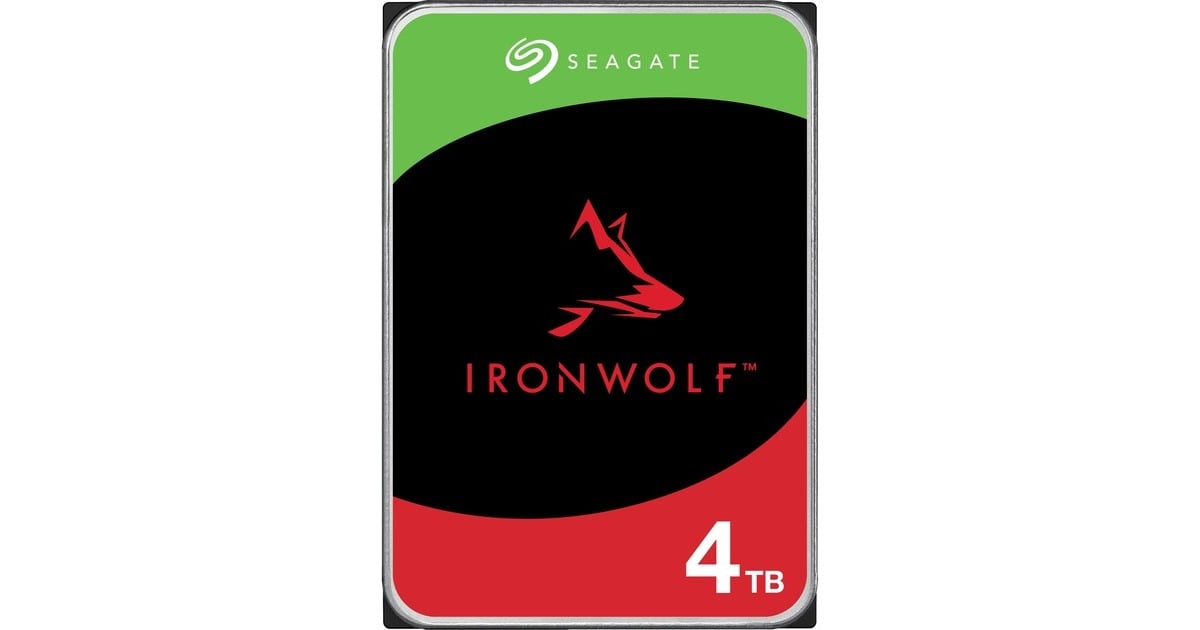 Seagate IronWolf NAS 4 TB CMR, Festplatte SATA 6 Gb/s, 3,5