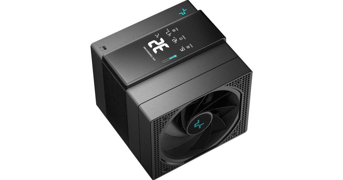 DeepCool ASSASSIN Ⅳ VISION DeepCool ASSASSIN IV VC VISION, CPU-Kühler schwarz, 140 mm