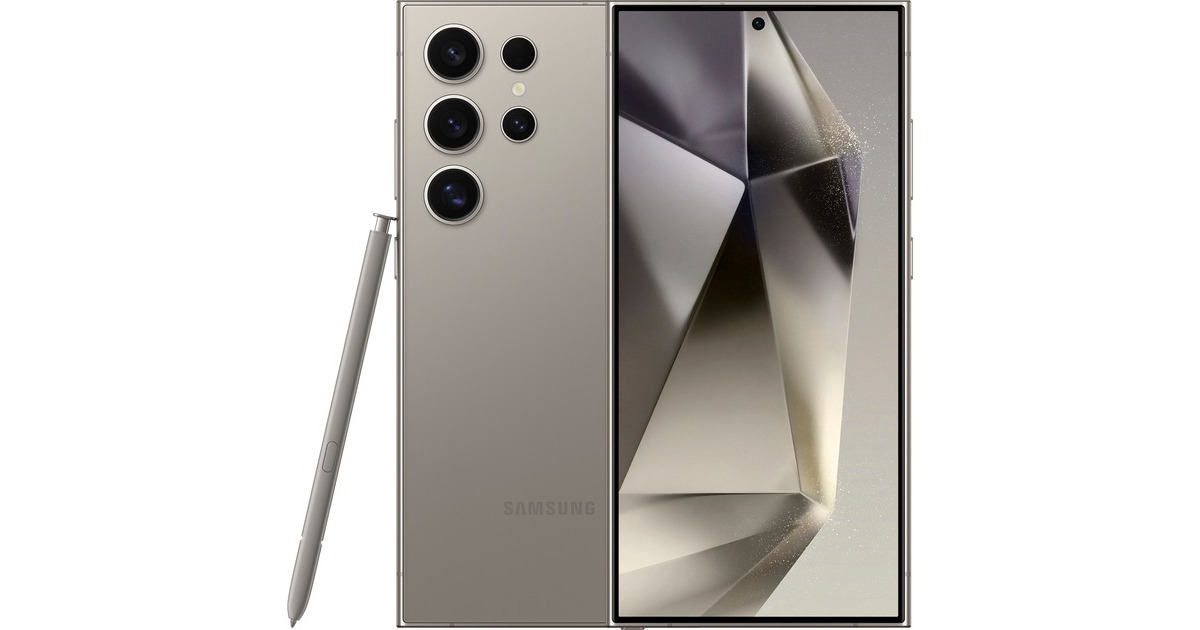 SAMSUNG Galaxy S24 Ultra 512GB, Handy Titanium Gray, Android 14