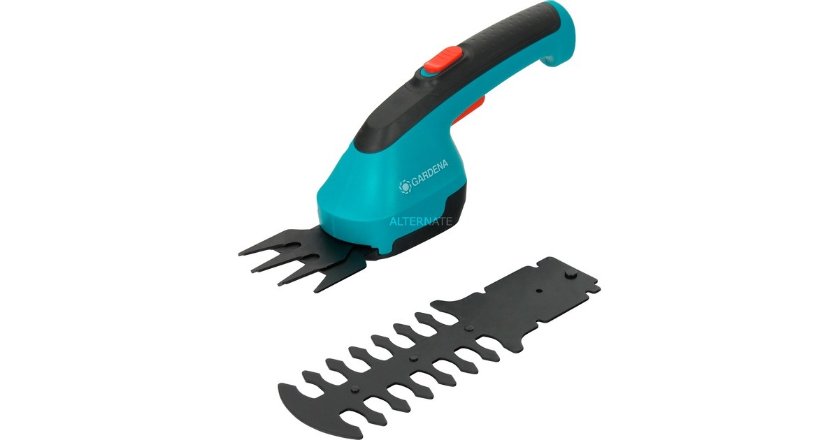 GARDENA AkkuGrasschere AccuCut Li, 3,6Volt, Set mit Strauchmesser