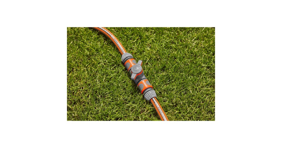 GARDENA Kupplung mit Regulierventil grau/orange
