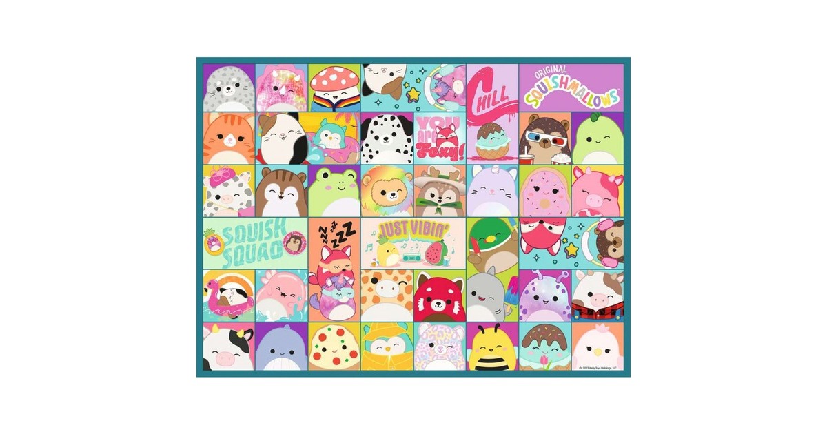 Ravensburger Puzzle 200 Teile Squishmallows - Mallow Days Für Kinder Ab 8