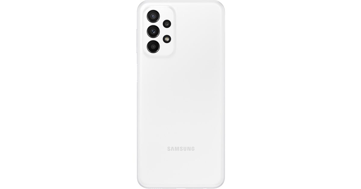 Galaxy Dual SIM, Handy 128GB, Android 12 SAMSUNG White, A23 5G