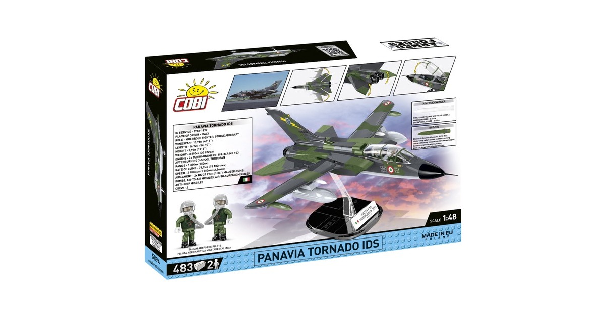 COBI 33125 Konstruktionsspielzeug – Ju 87 Stuka Flugzeug, 315 Teile