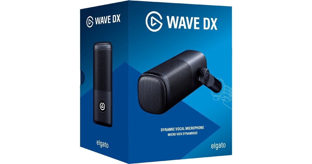 Elgato Wave DX, Mikrofon schwarz