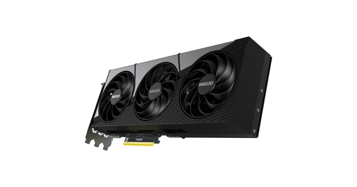 INNO3D GeForce RTX 5090 X3 OC, Grafikkarte DLSS 4, 3x DisplayPort