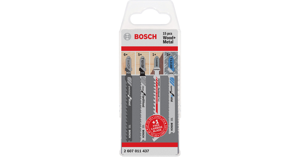 Bosch EXPERT Stainless Steel T118AHM Stichsägeblatt, 2 Stück - 2608901709