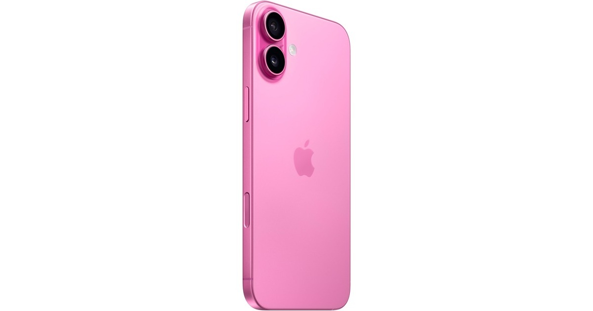 Apple iPhone 16 Plus 128GB, Handy pink, iOS