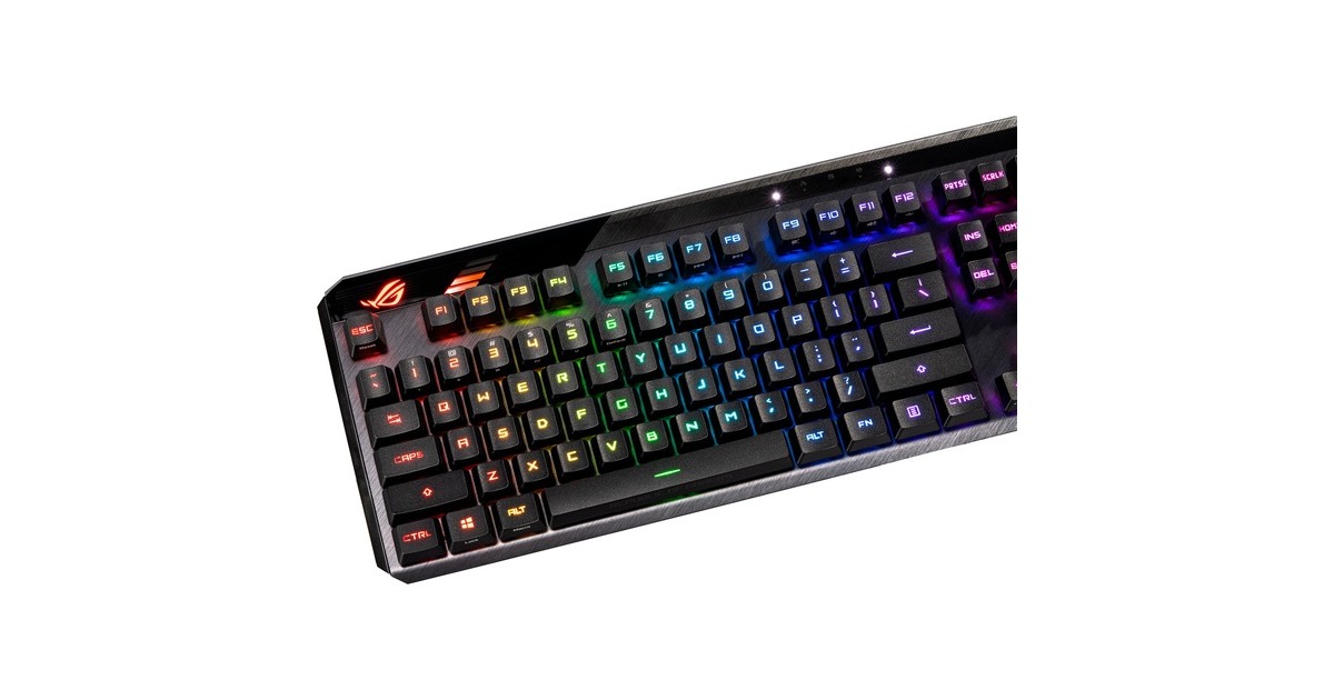 ASUS ROG PBT Doubleshot Keycap-Set für ROG RX Switches, Tastenkappe ...