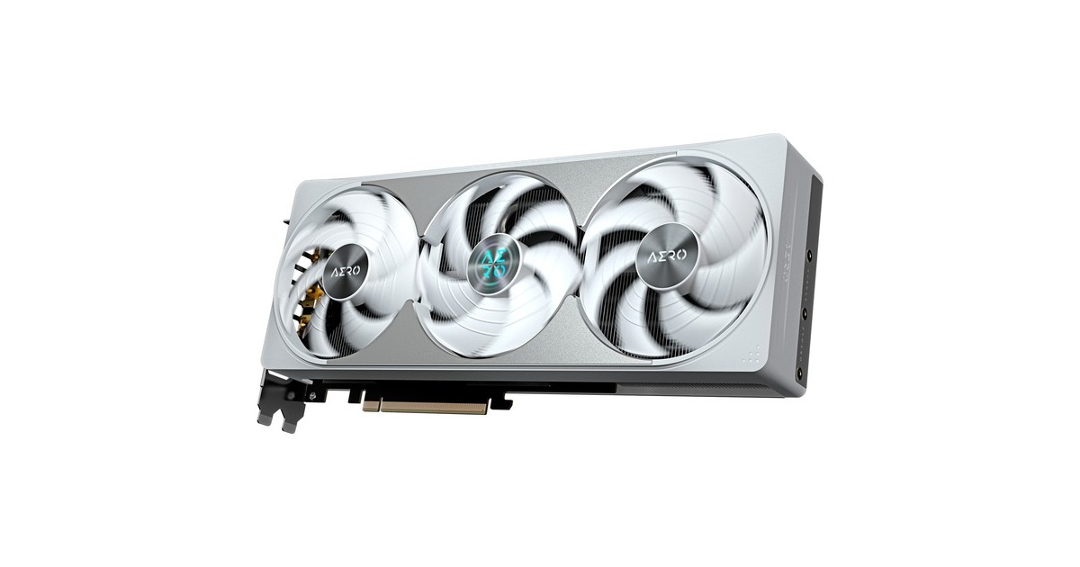 GIGABYTE GeForce RTX 5080 AERO OC SFF 16G, Grafikkarte DLSS 4, 3x