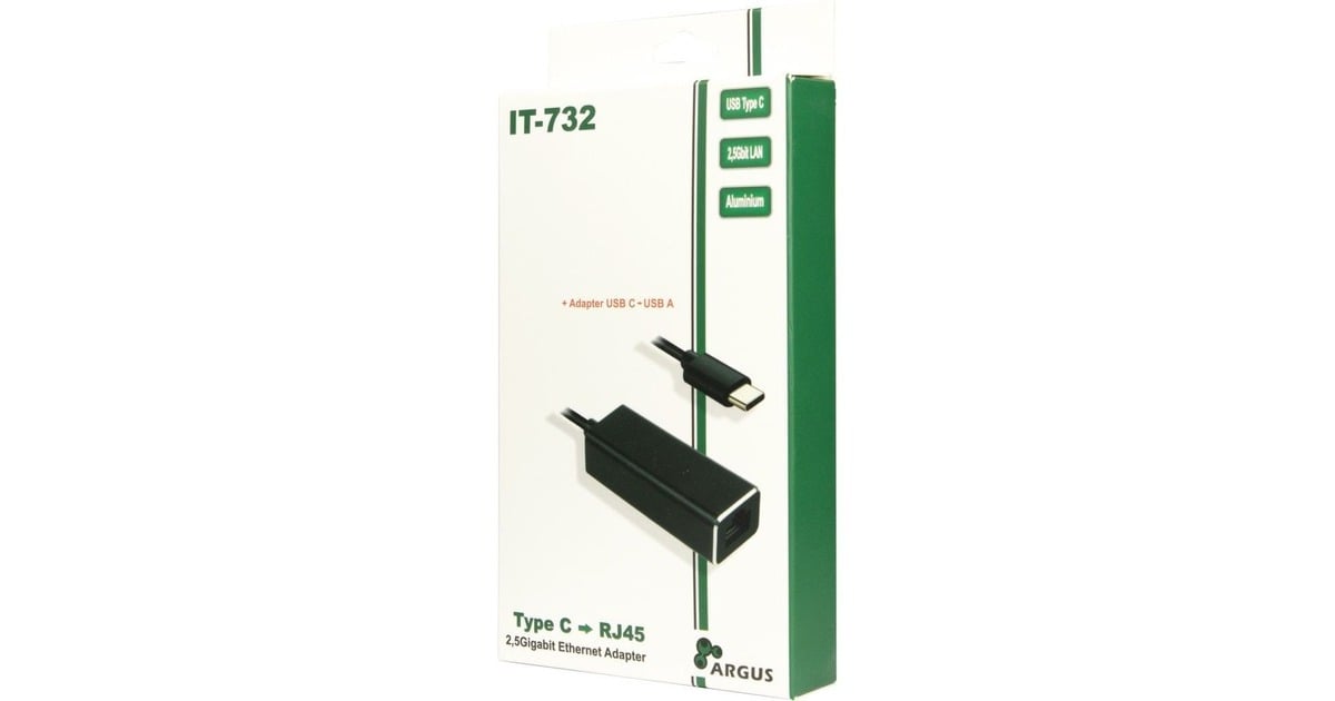 Inter-Tech Argus IT-732 USB-C ギガビットイーサネットLAN