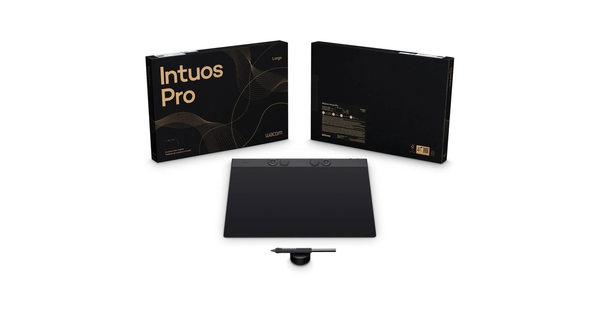 Wacom Intuos Pro Large, Grafiktablett schwarz