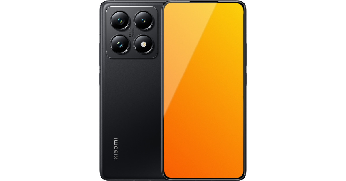 Xiaomi 14T Pro 512GB, Handy Titan Black, 5G, 12 GB LPDDR5X