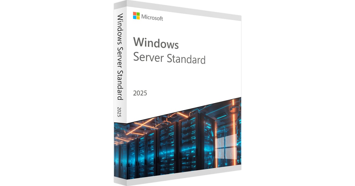 Microsoft Windows Server 2025 Standard 16 Core, Betriebssystem-Software ...